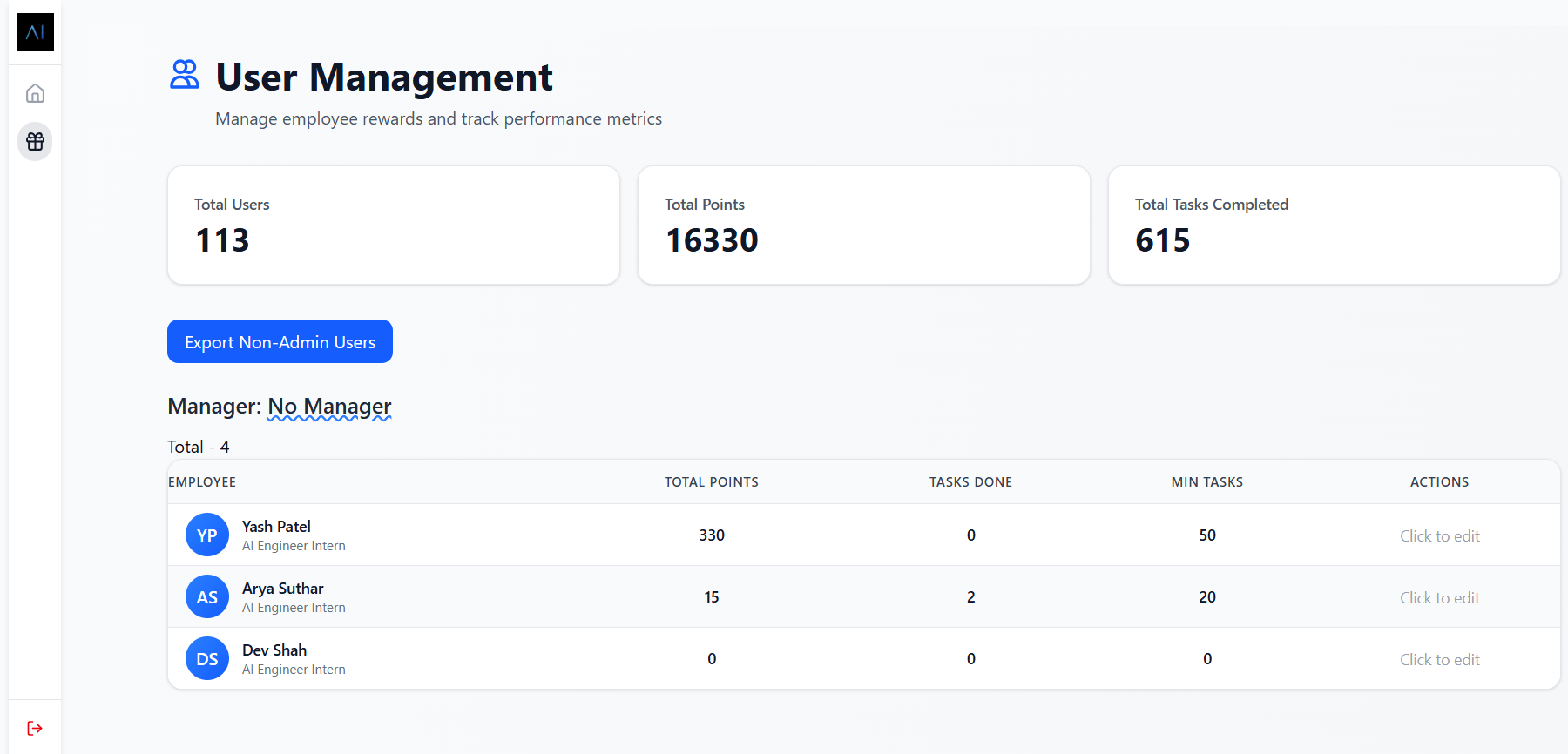 Effortless Employee Management